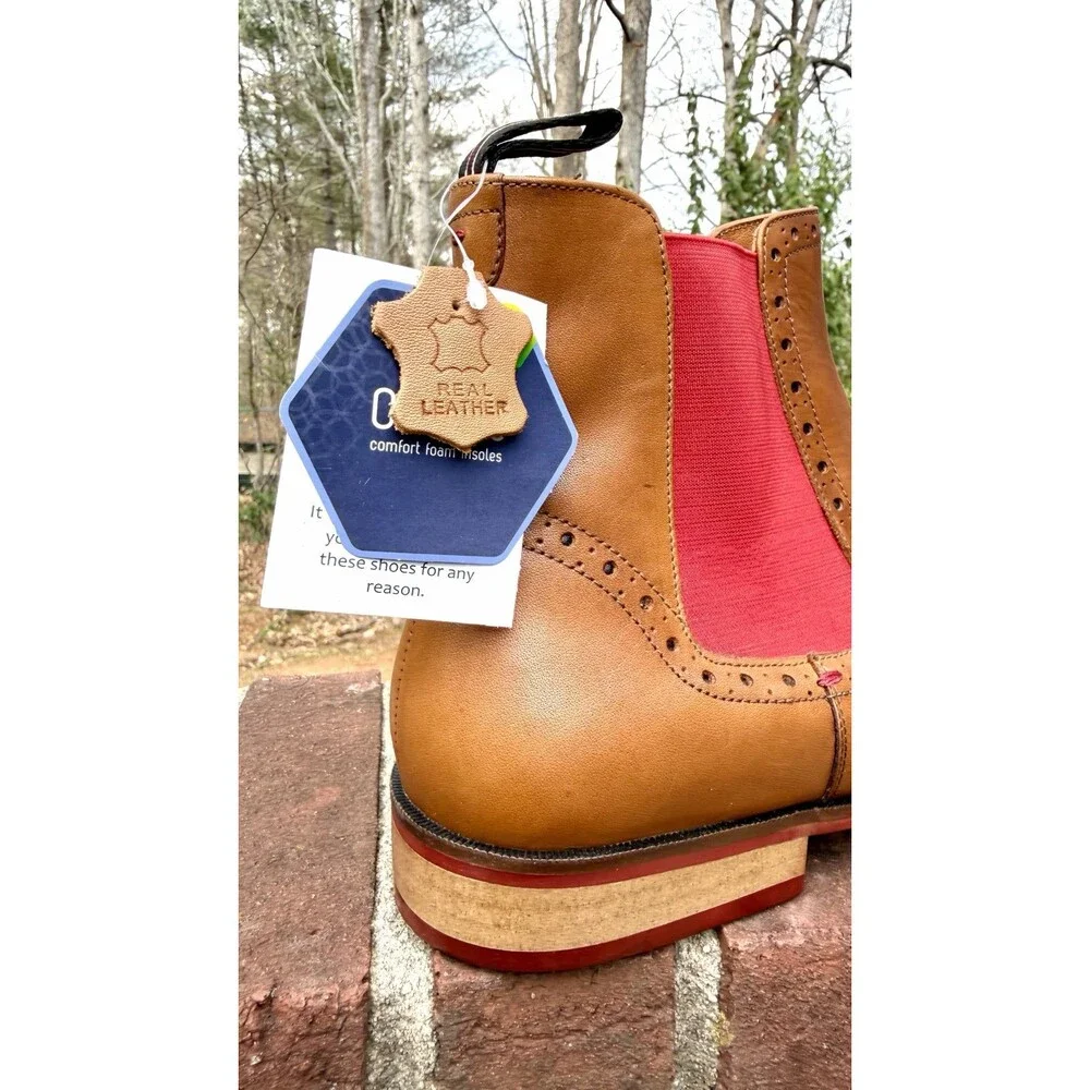 NWT Carlos by Carlos Santana Men's Mantra Chelsea Ankle Boots - Size 11.5D / New